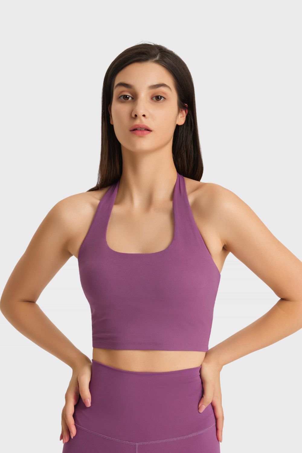 SHE REBEL - Halter Neck Sports Bra | Available in 4 colors